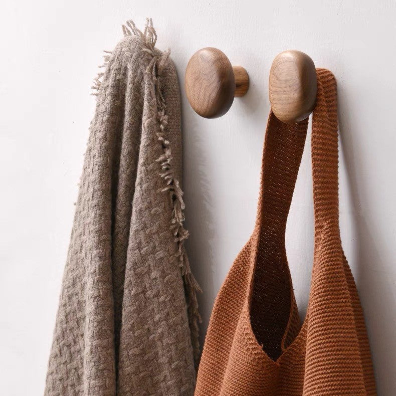 Élan Home Walnut Knob Hangers