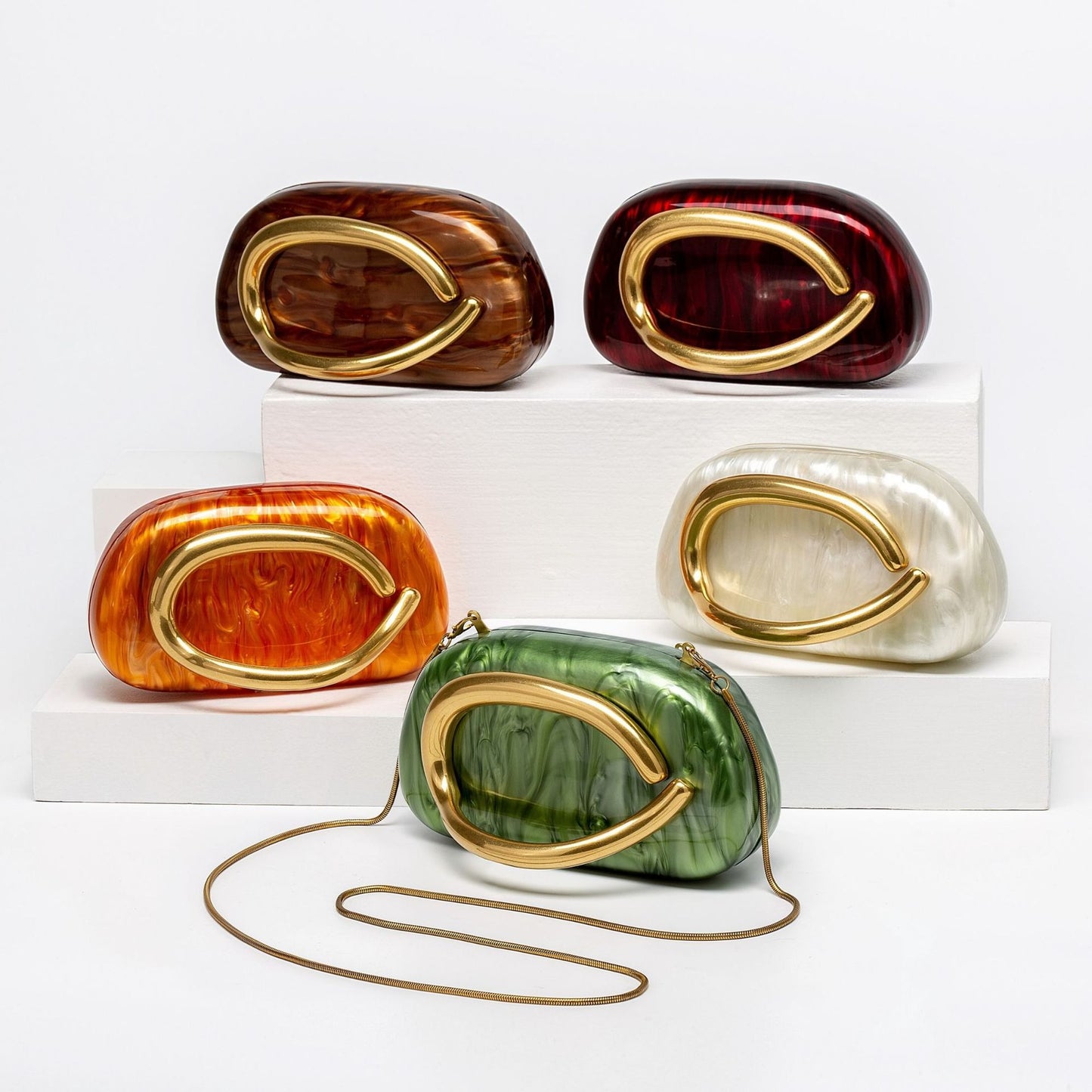 Velouré Sculptura Evening Clutch
