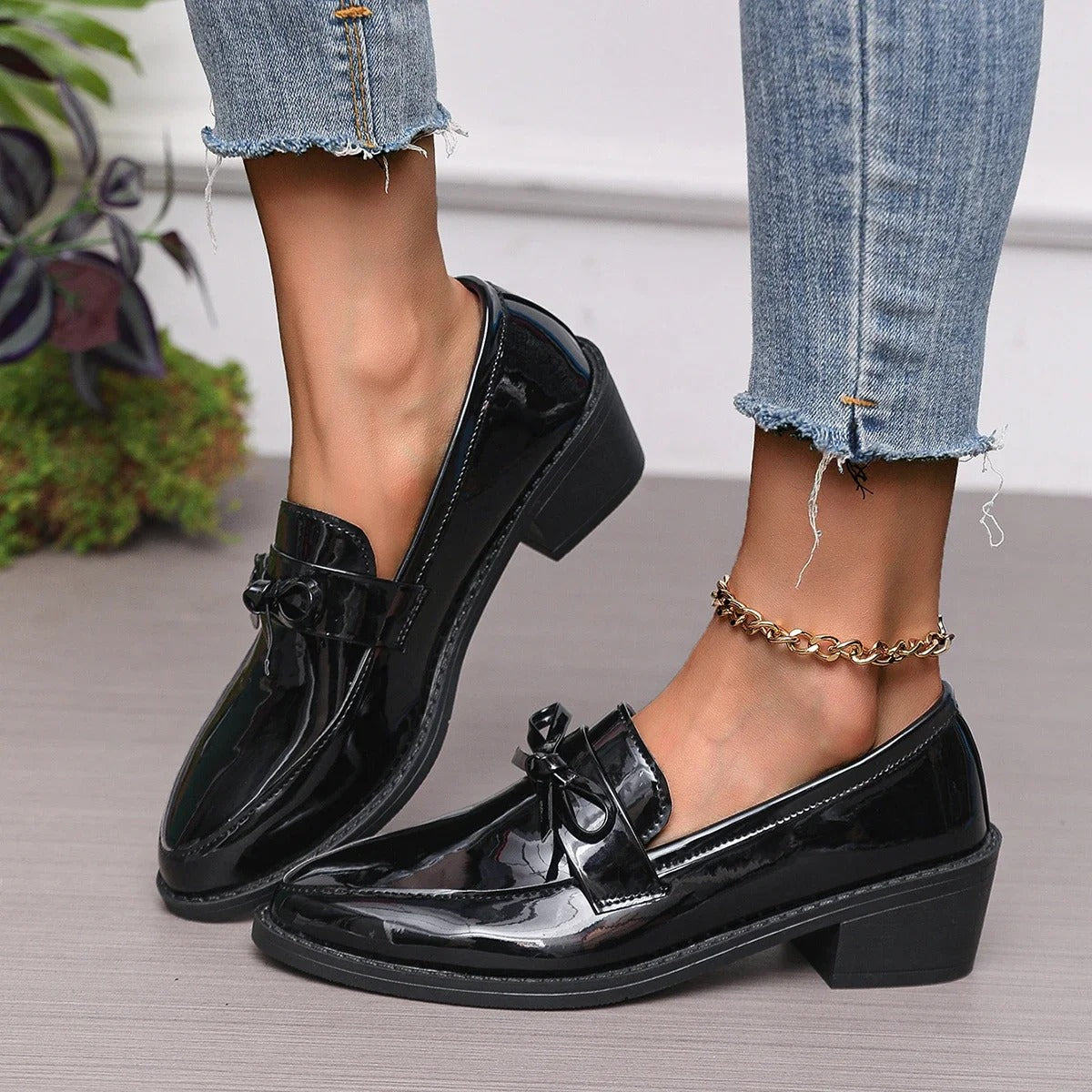 Ava York Bow Loafers
