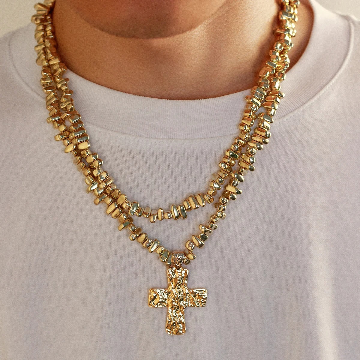 Velouré Roma Cross Chains