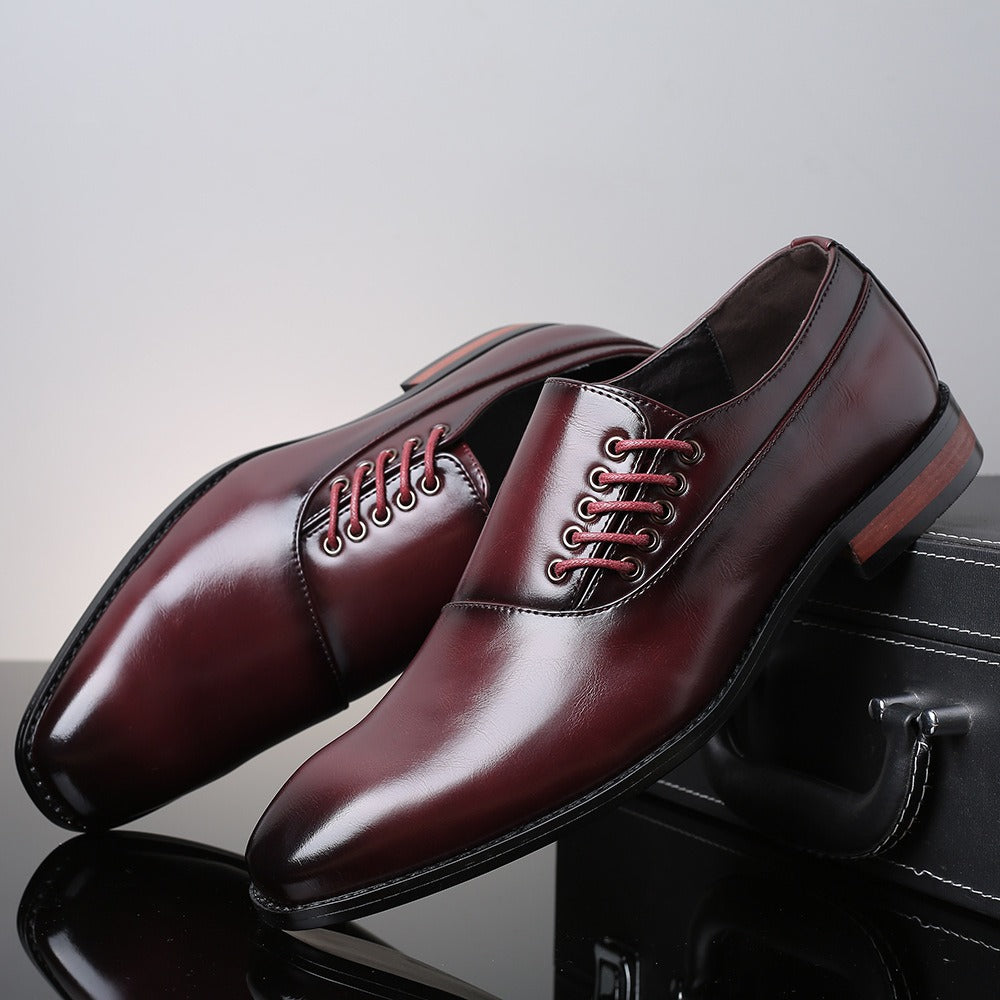 Victor Grey Lace Oxfords