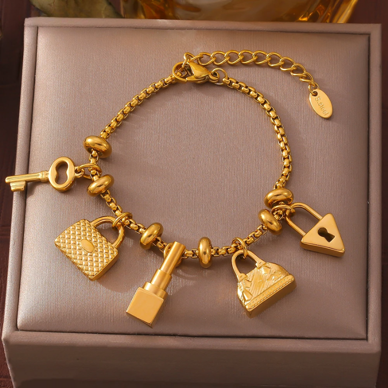 Velouré Pandora Charm Bracelet