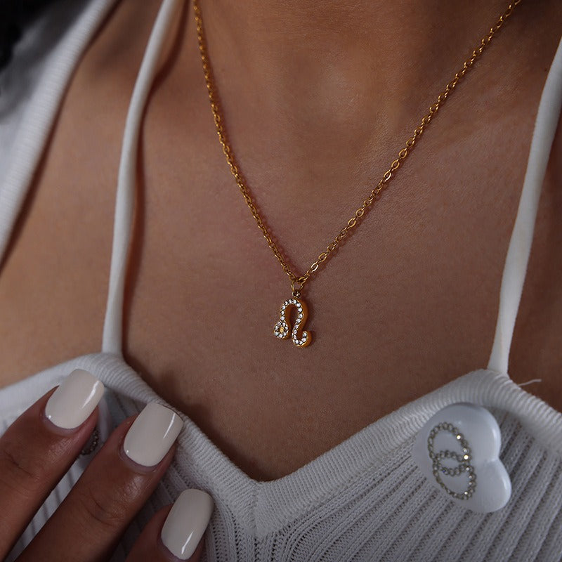 Velouré Zodiac Necklace