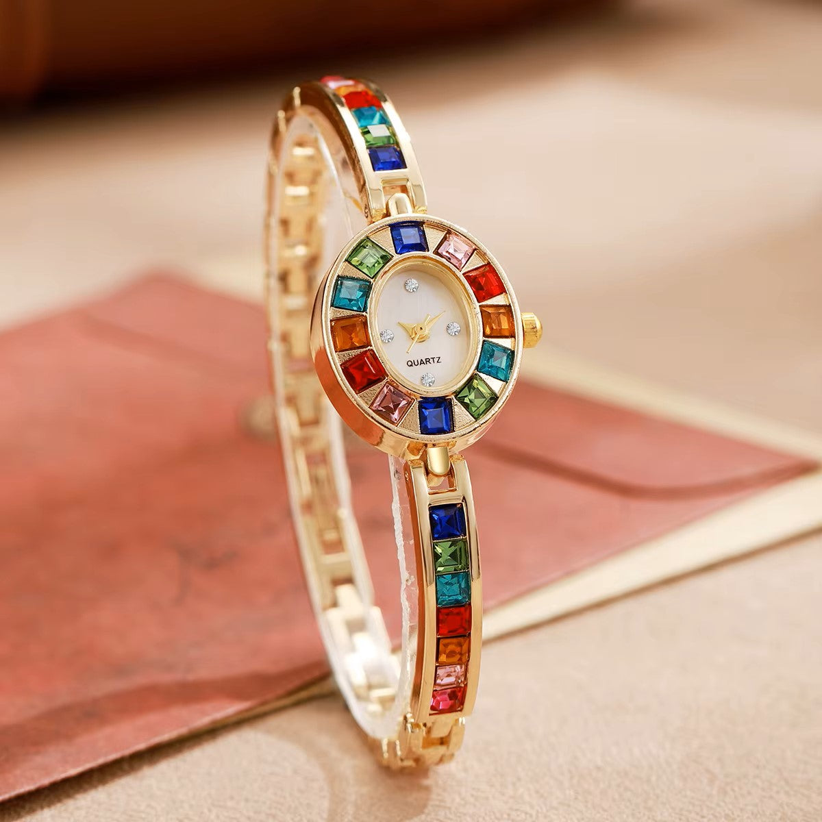 Velouré Mosaic Gem Watch