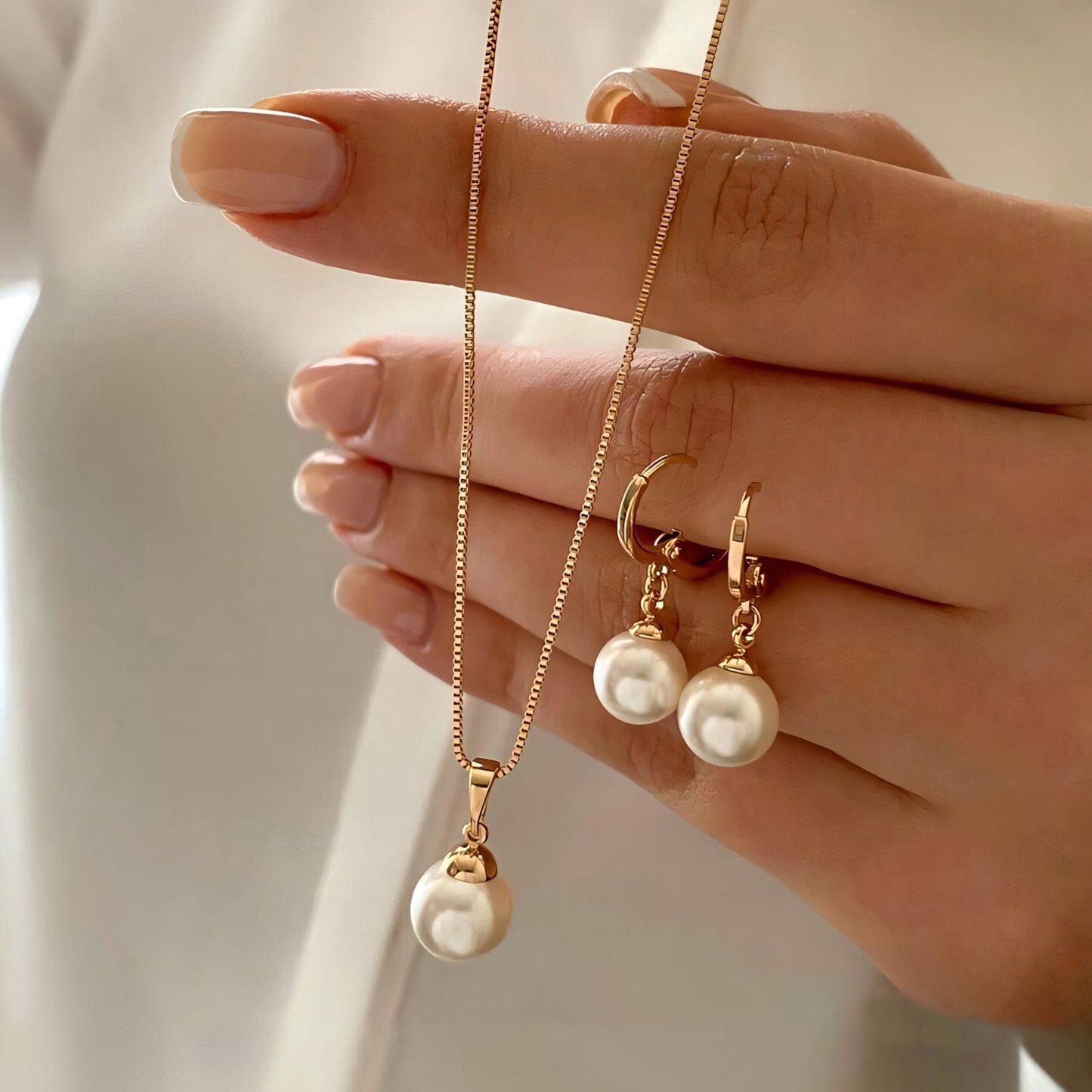 Velouré Heirloom Pearl Set