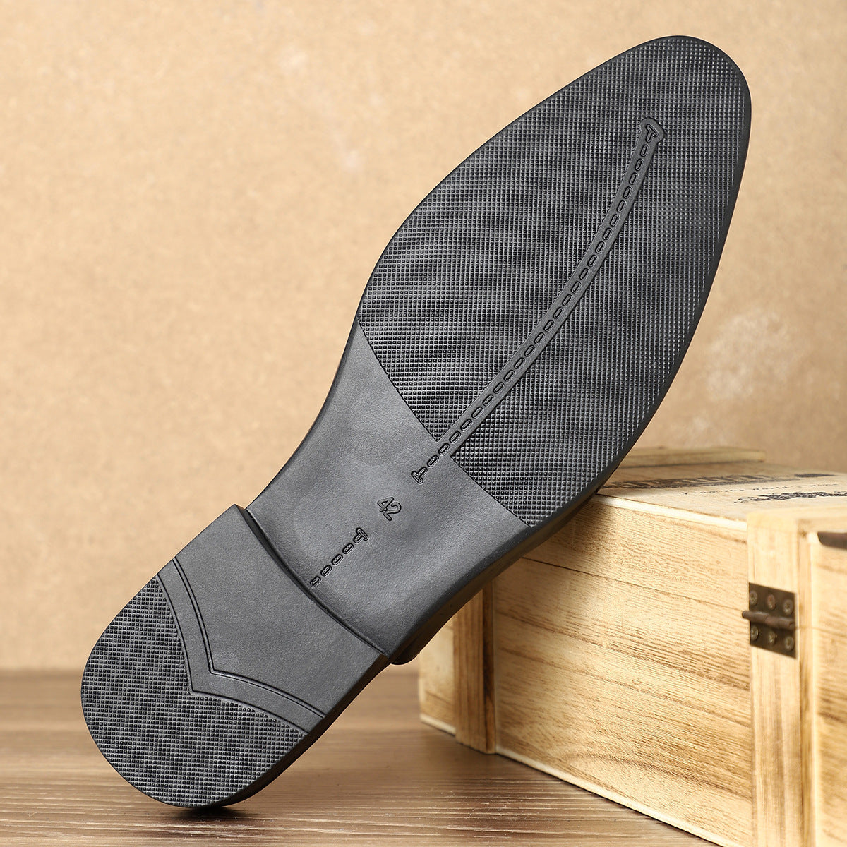Victor Grey Croc Slip-On