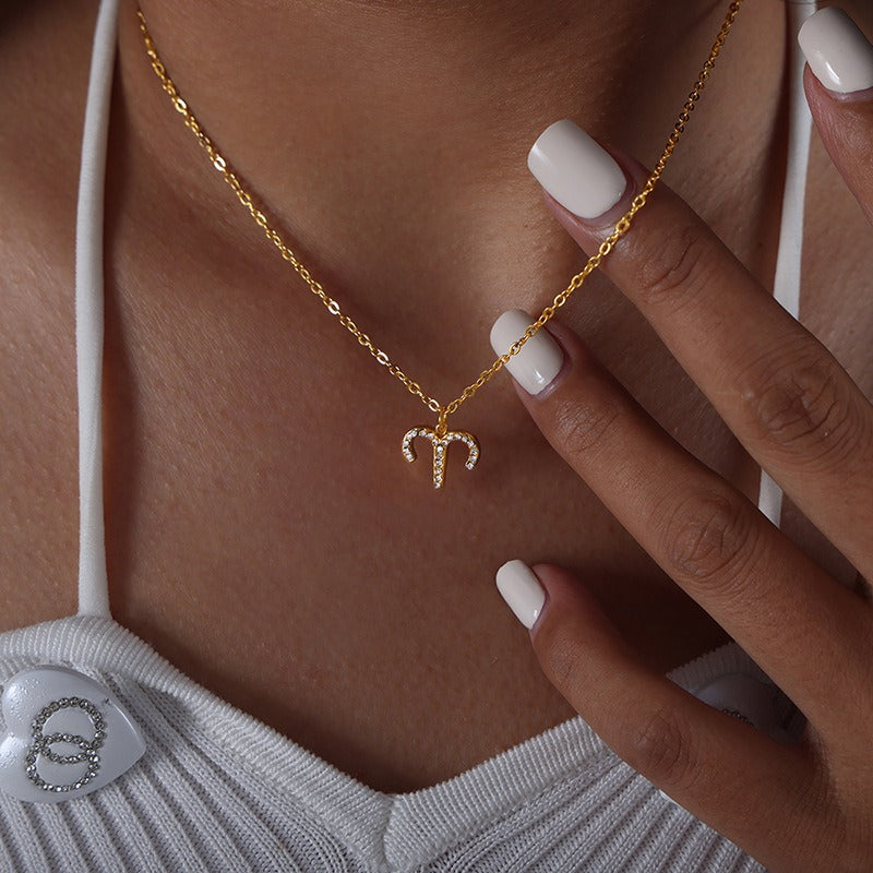 Velouré Zodiac Necklace