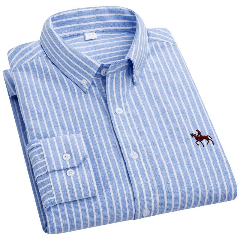 Hugo Harrison Horseman Striped Dress Shirt