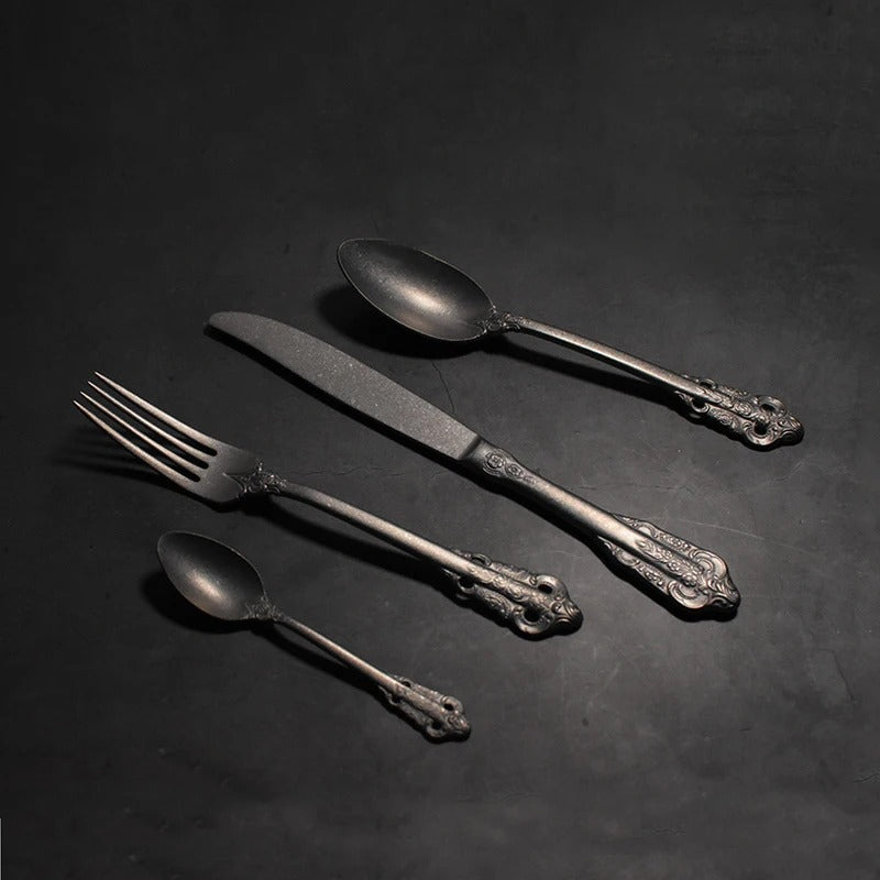 Château Oaks Royal Matte Silverware Set