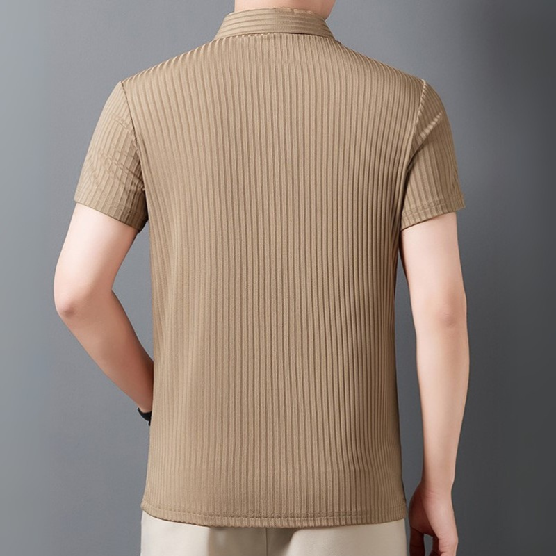 Victor Grey Ice Rib Polo