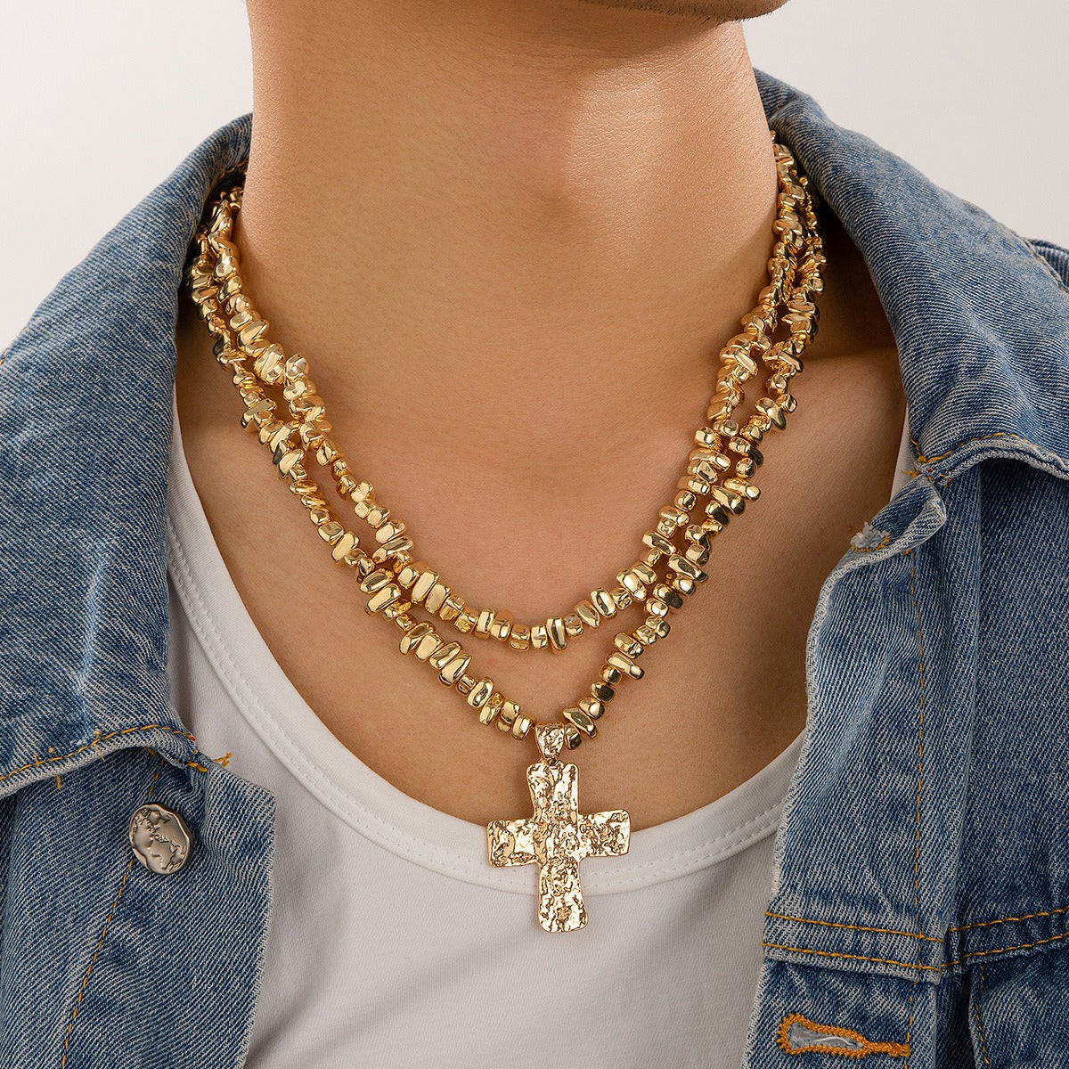Velouré Roma Cross Chains