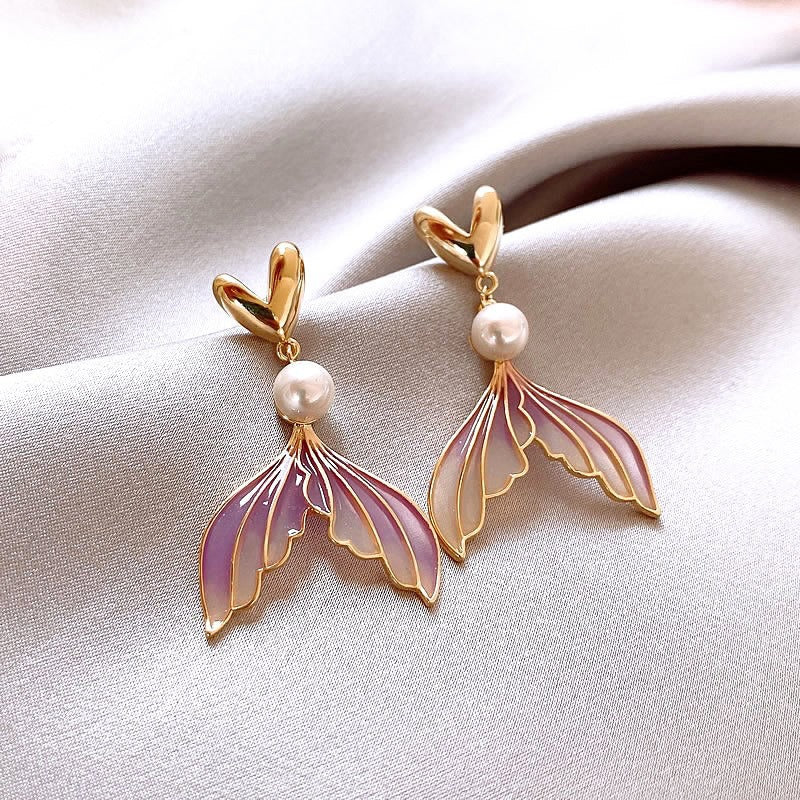 Velouré Sirena Pearl Earrings