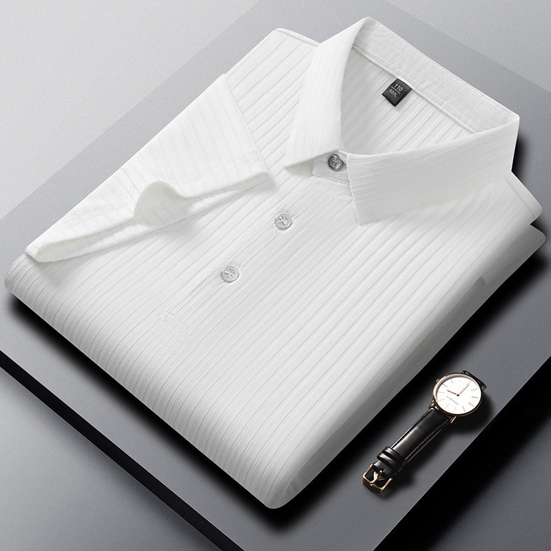 Victor Grey Ice Rib Polo
