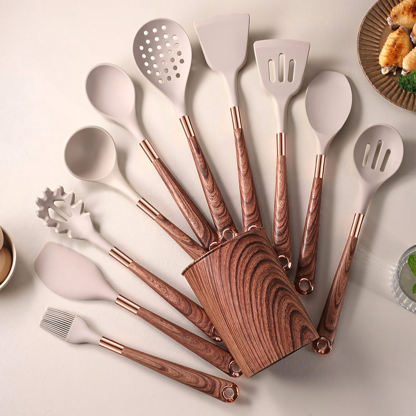 Kilnwoods™ Silicon 10pc Utensil Set