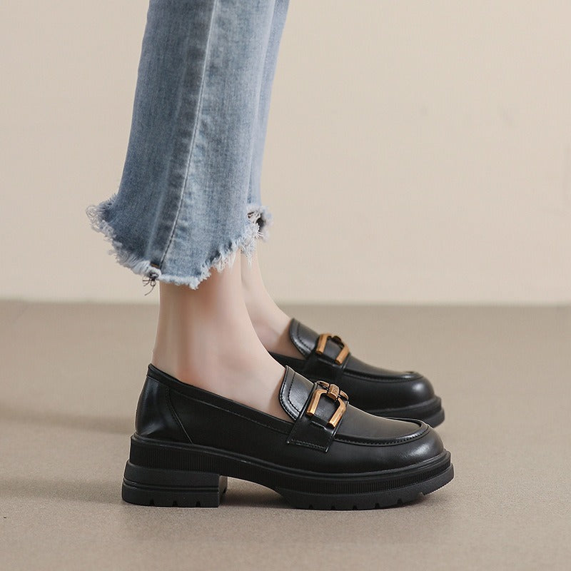 Ava Greene Platform Loafers