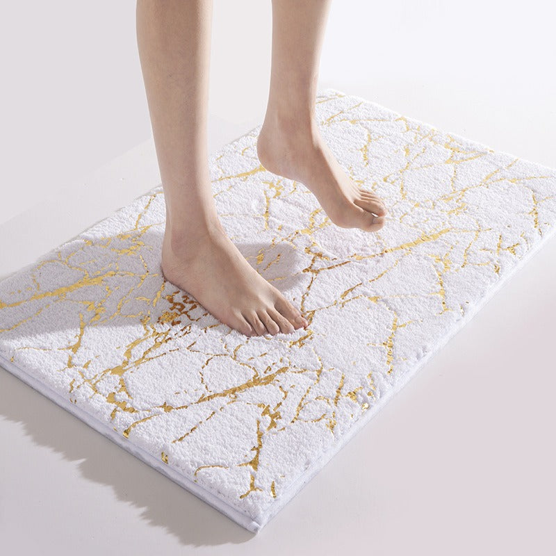 Élan Luxe Marble Bath Mat