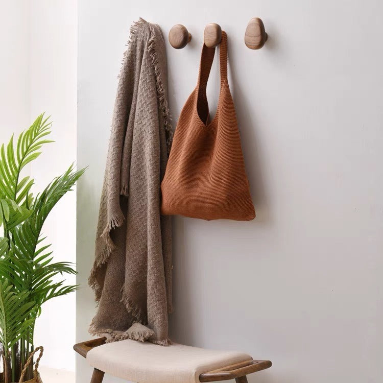 Élan Home Walnut Knob Hangers