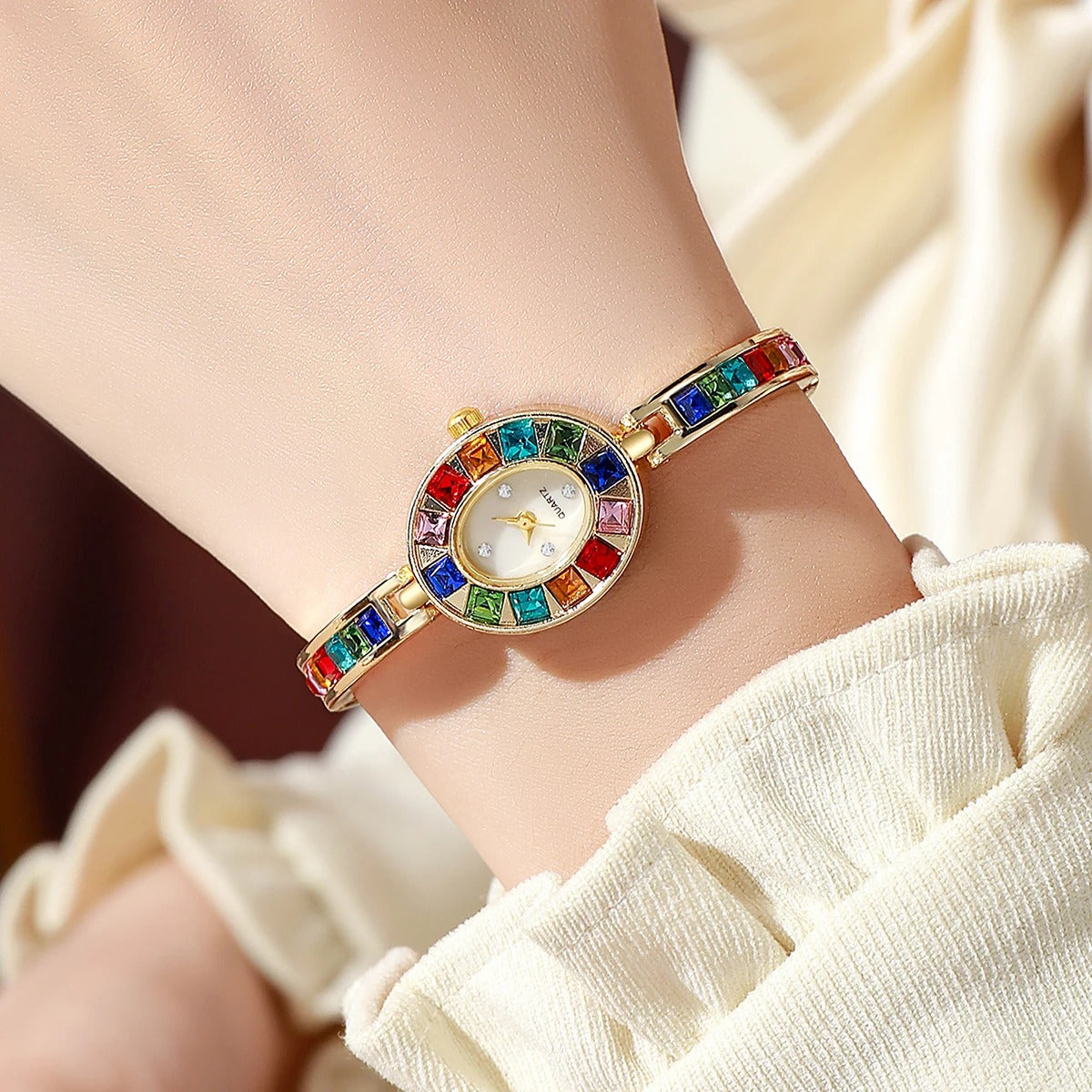 Velouré Mosaic Gem Watch