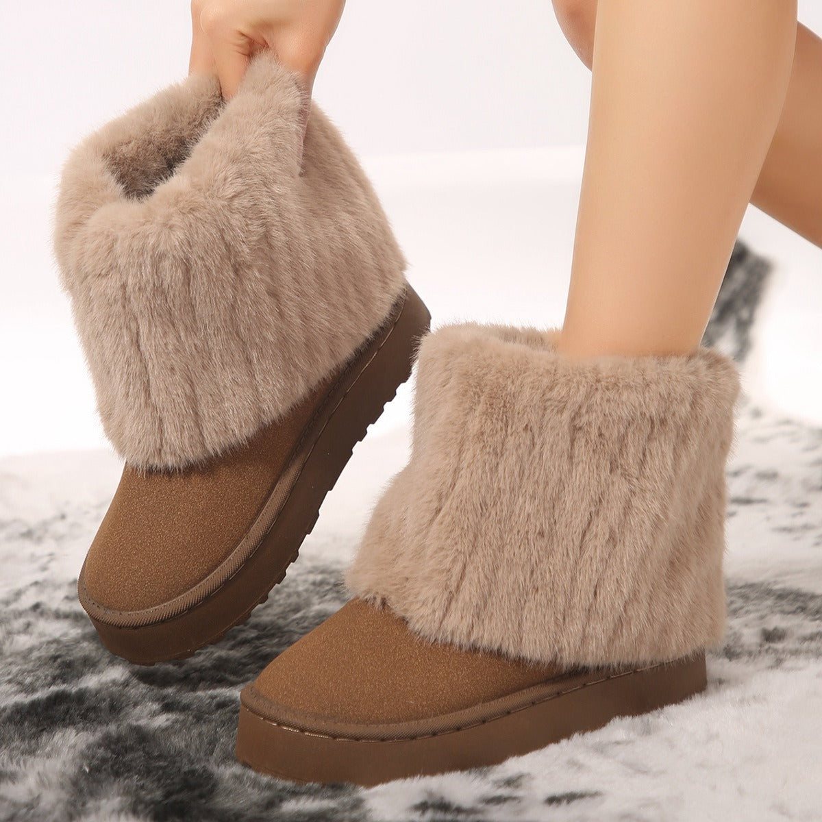 Vivienne Lane Luxe Plush Boots