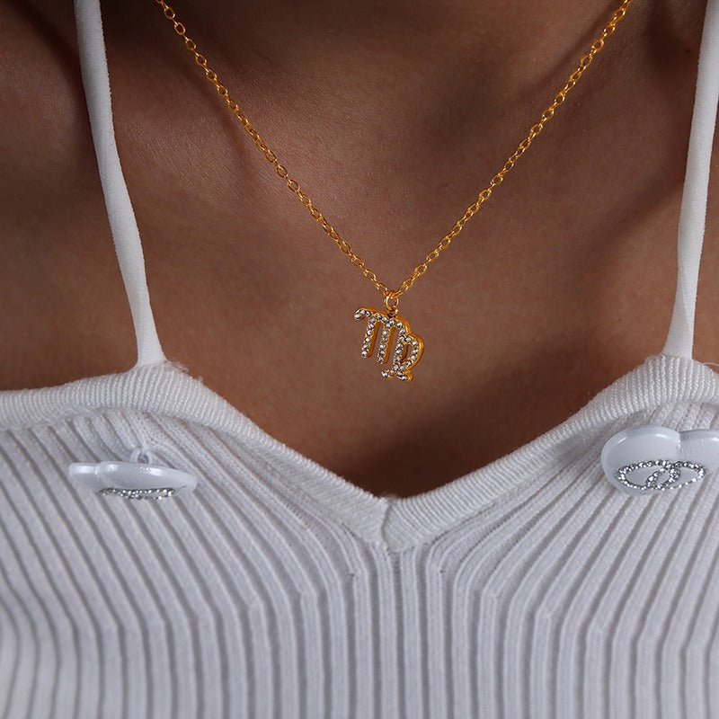 Velouré Zodiac Necklace