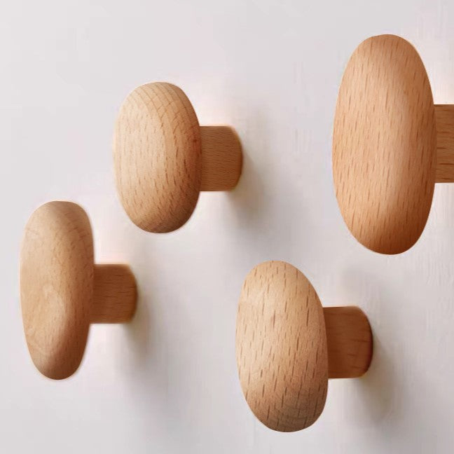 Élan Home Walnut Knob Hangers