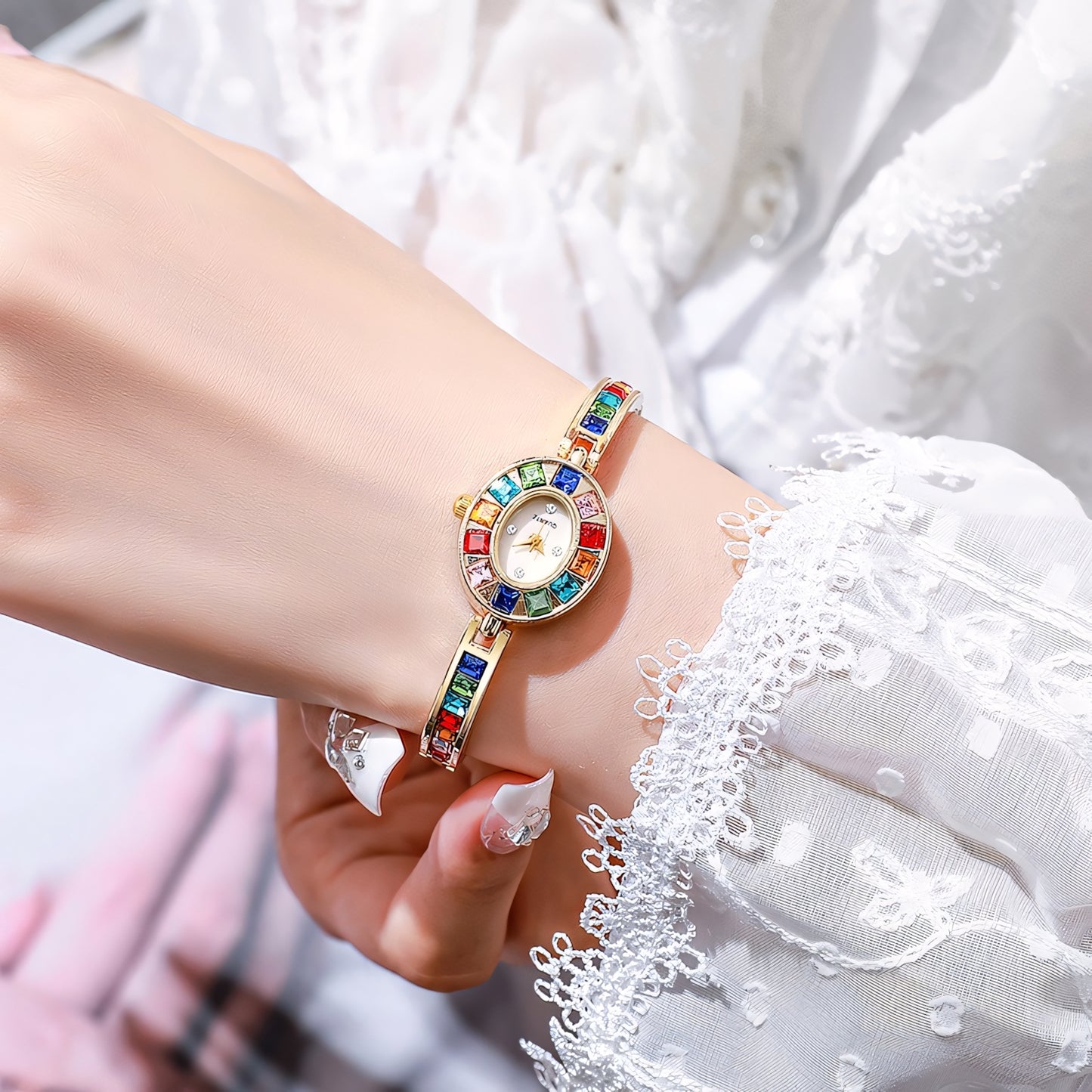 Velouré Mosaic Gem Watch