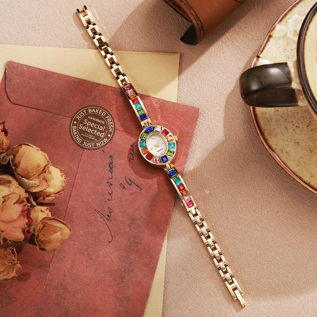 Velouré Mosaic Gem Watch