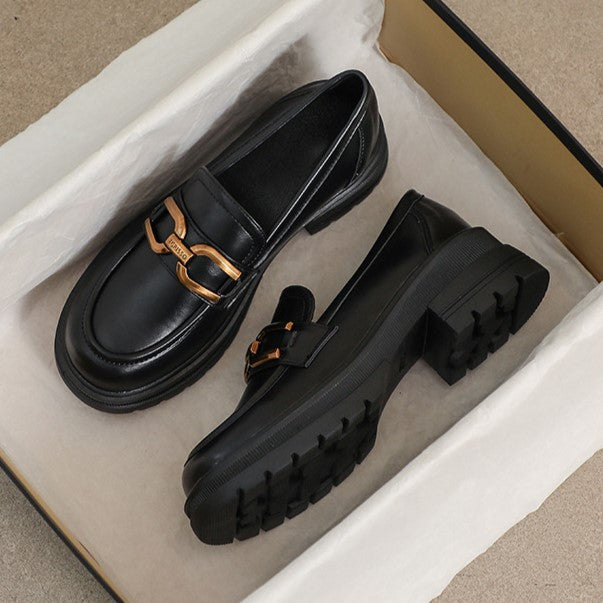 Ava Greene Platform Loafers