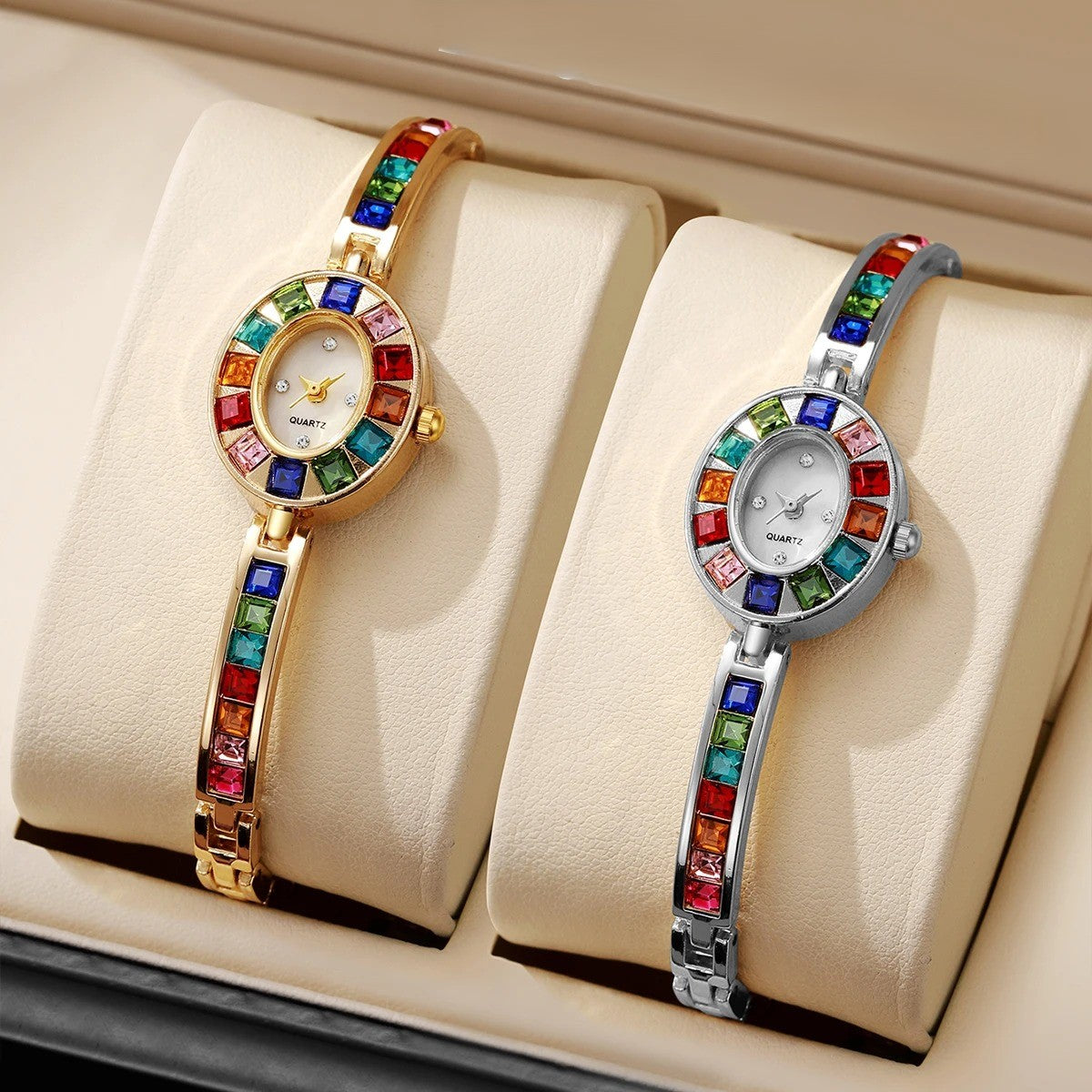 Velouré Mosaic Gem Watch