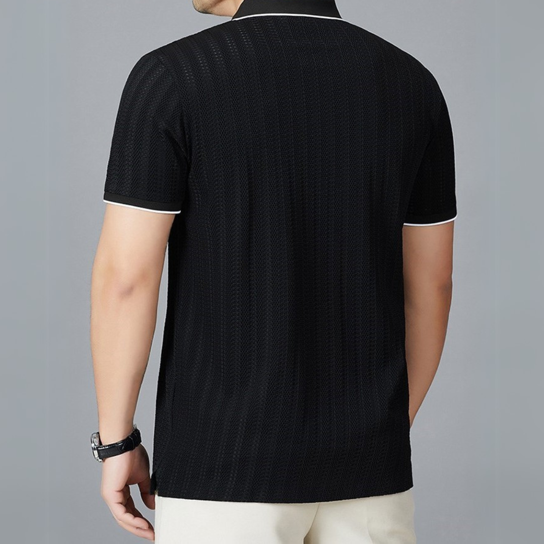 Mitchell™ Mesh Stripe Polo