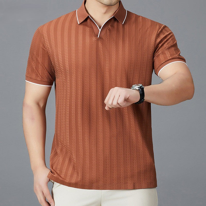 Mitchell™ Mesh Stripe Polo