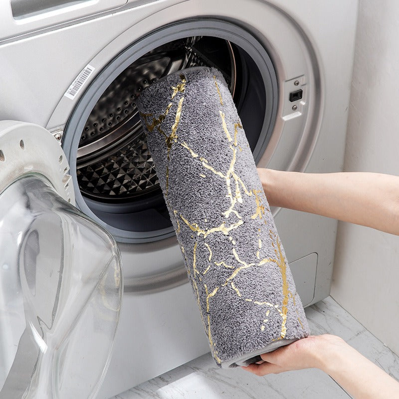 Élan Luxe Marble Bath Mat