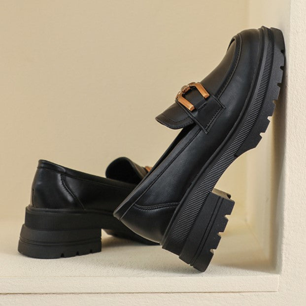 Ava Greene Platform Loafers