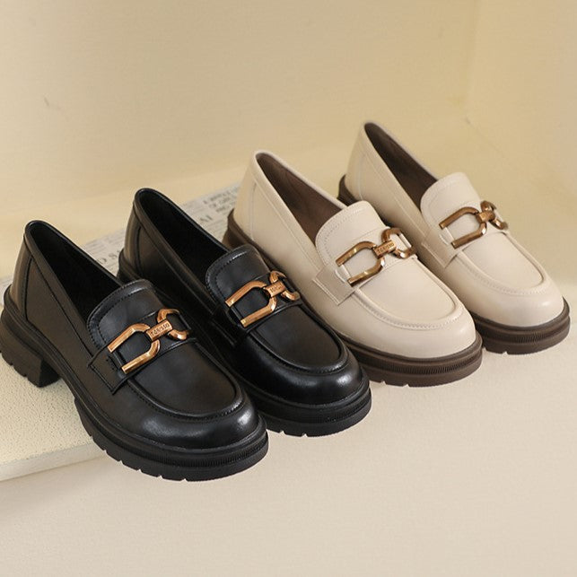 Ava Greene Platform Loafers