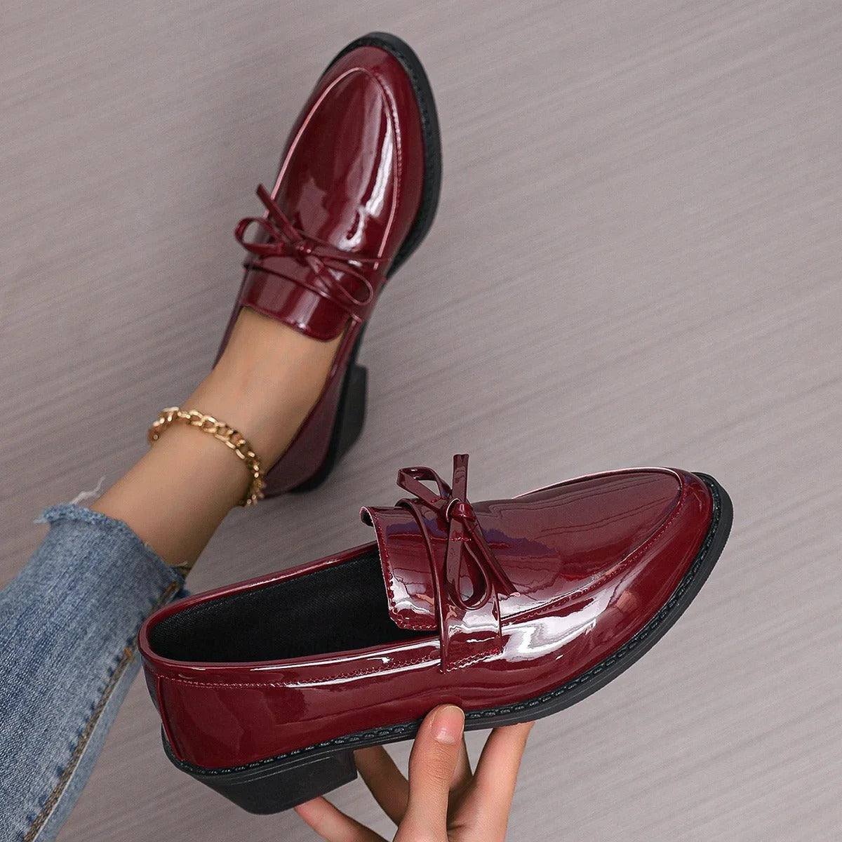 Ava York Bow Loafers