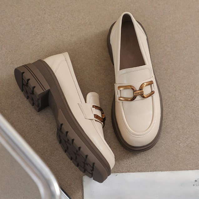 Ava Greene Platform Loafers