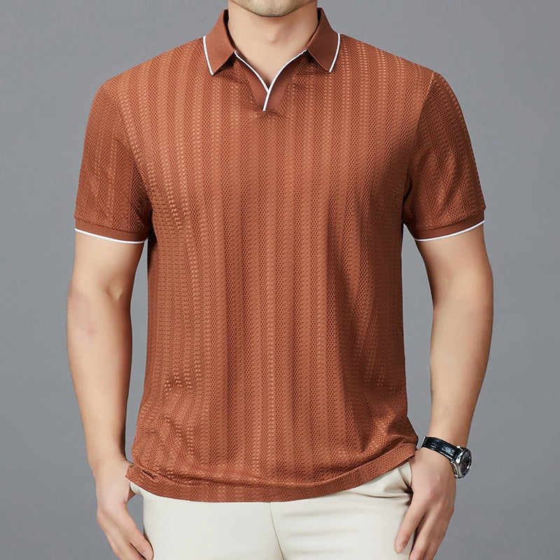 Mitchell™ Mesh Stripe Polo