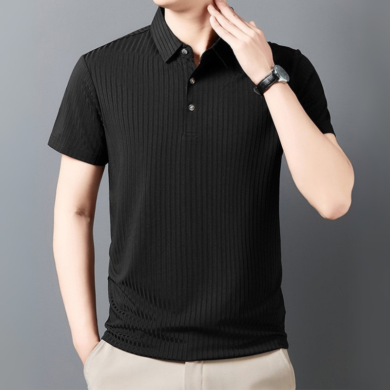 Victor Grey Ice Rib Polo