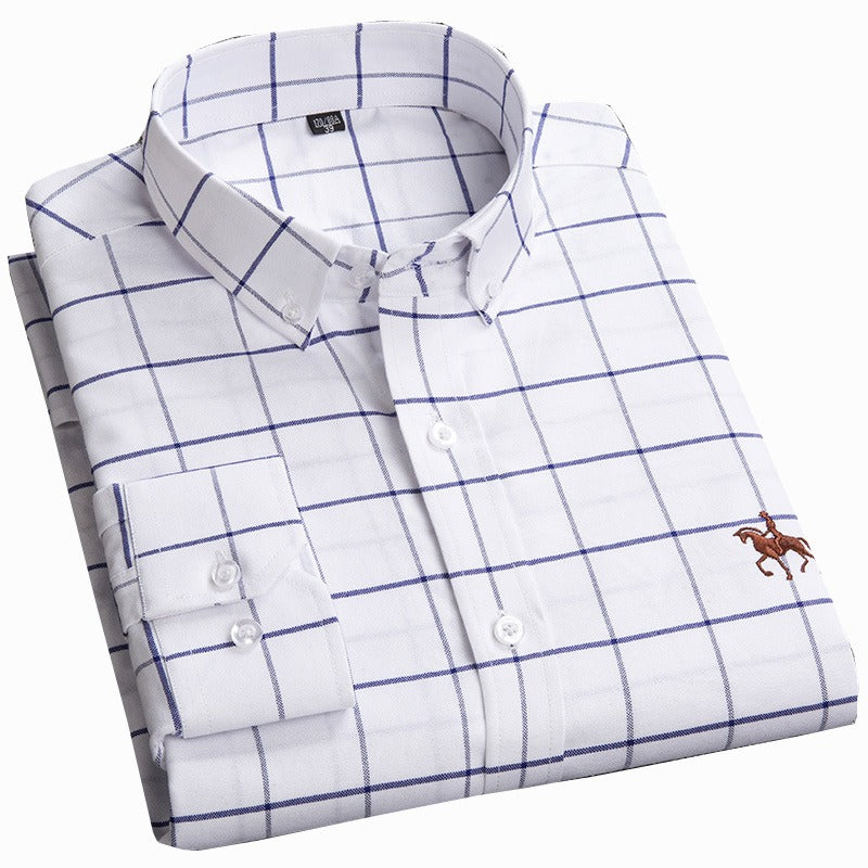 Hugo Harrison Horseman Striped Dress Shirt