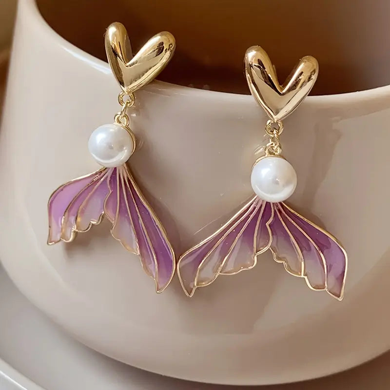Velouré Sirena Pearl Earrings
