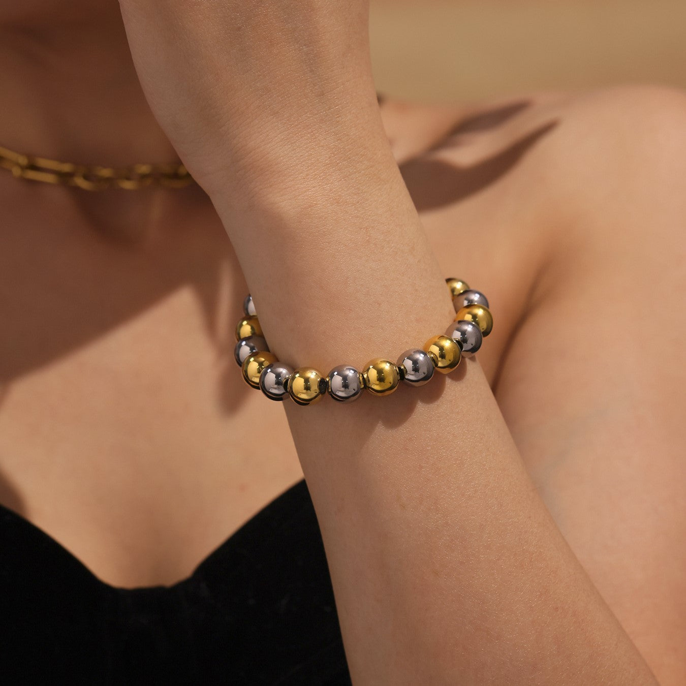 Velouré Sol Layer Bracelet