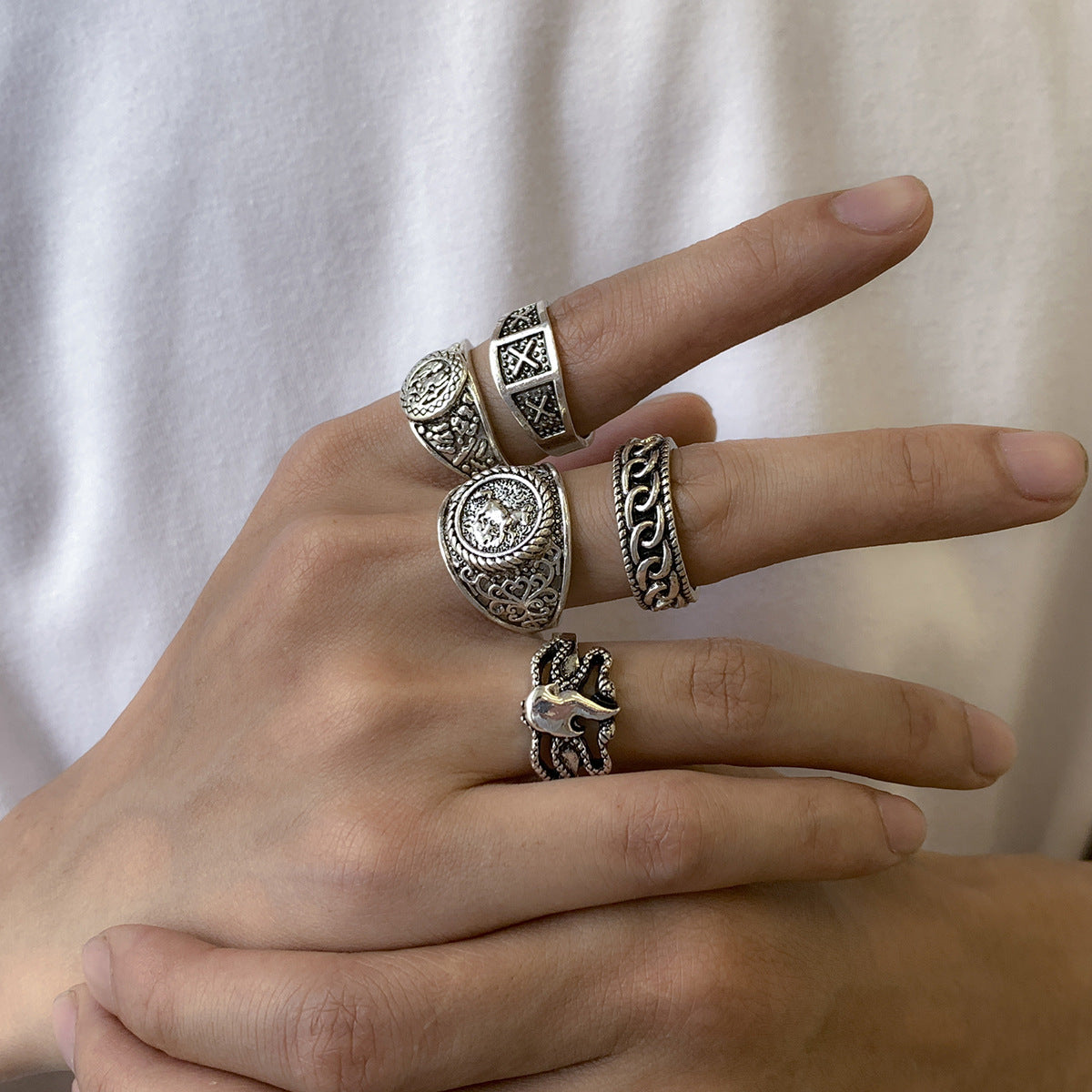 Velouré Sovereign Ring Set