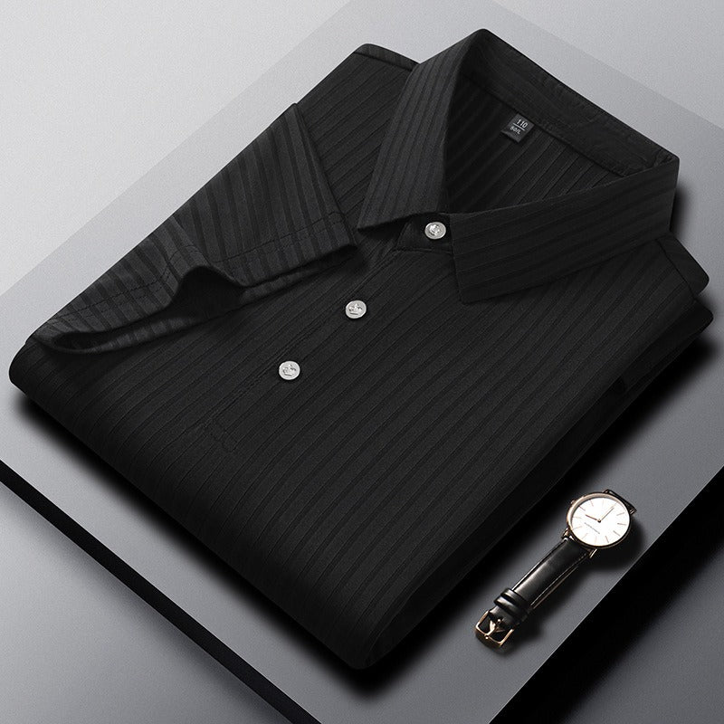 Victor Grey Ice Rib Polo