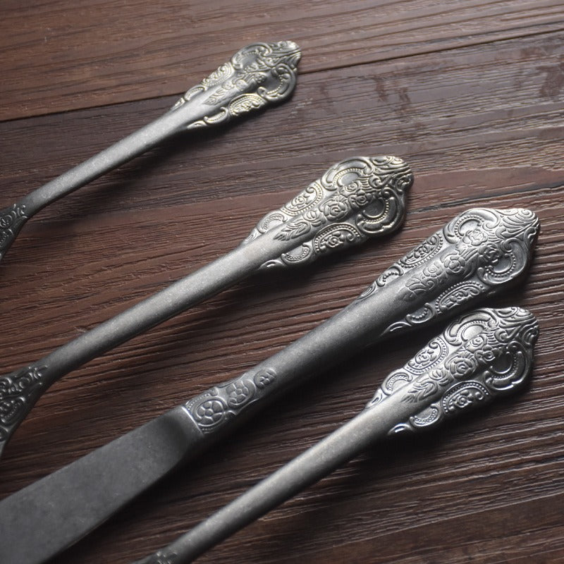 Château Oaks Royal Matte Silverware Set