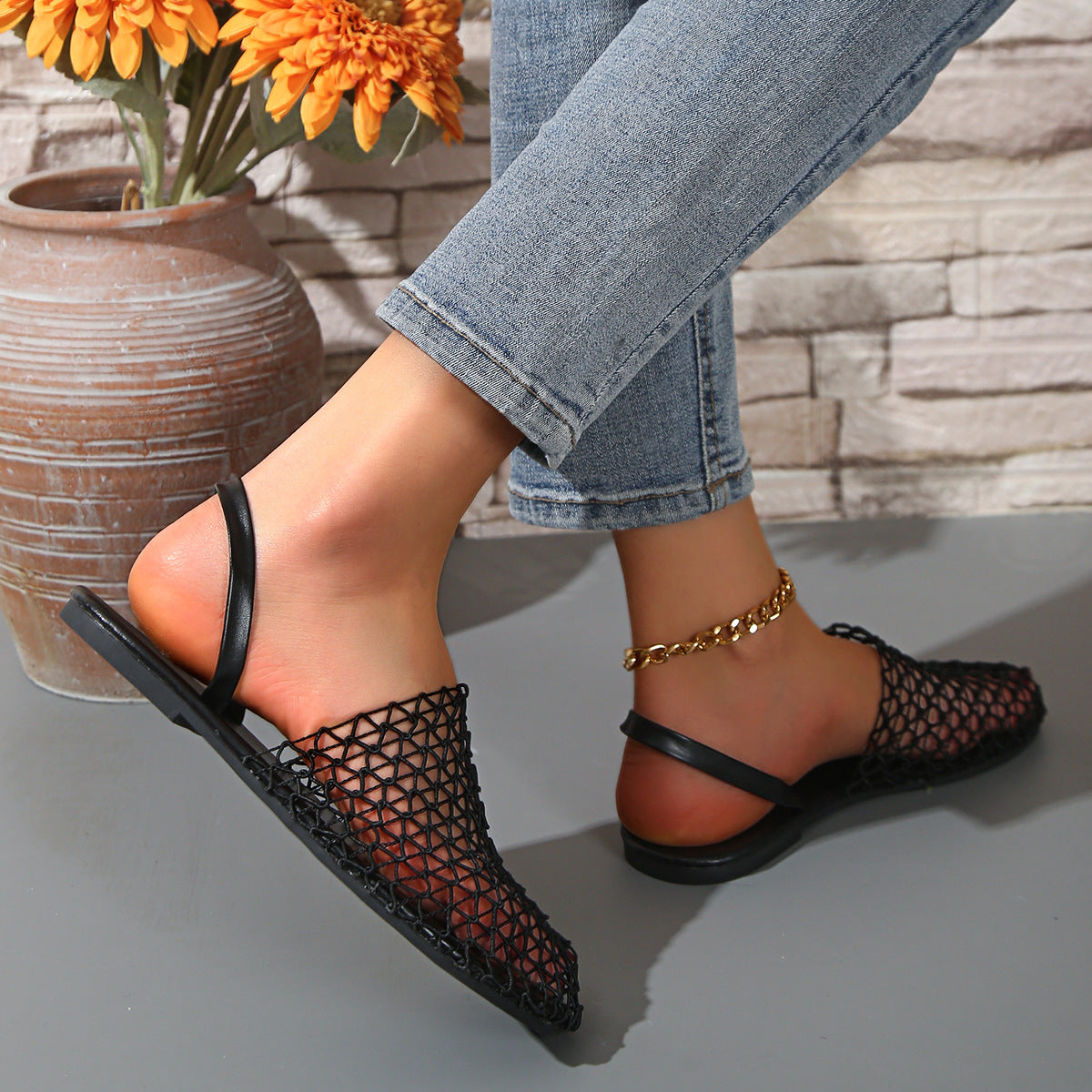Velvéra Miami Mesh Flats