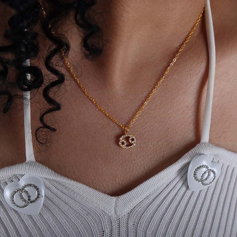 Velouré Zodiac Necklace