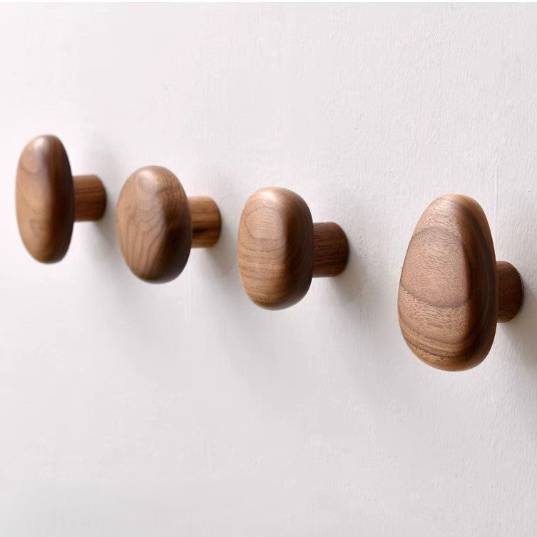 Élan Home Walnut Knob Hangers