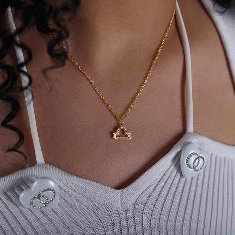 Velouré Zodiac Necklace