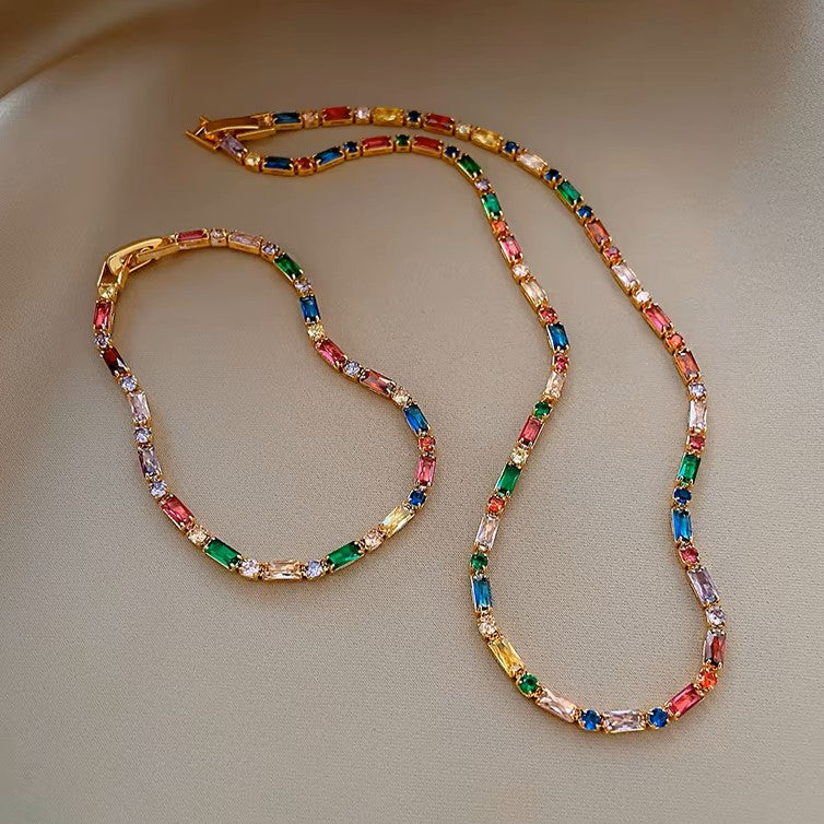 Velouré Zircon Mosaic Co-Ord