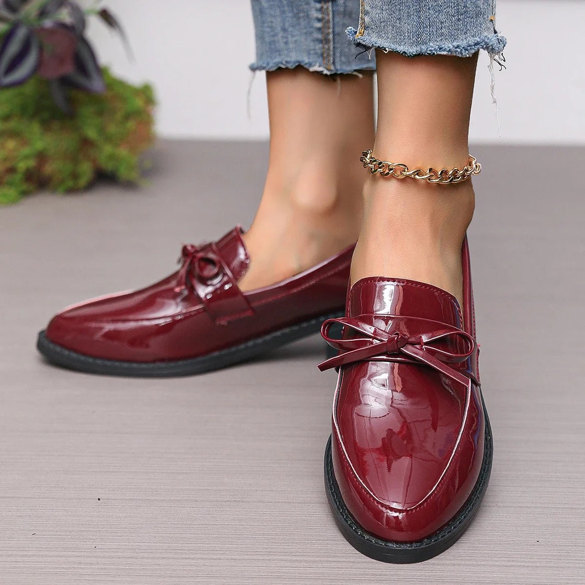 Ava York Bow Loafers